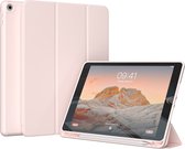 Accezz Tablet Hoes Geschikt voor iPad 6 (2018) 9.7 inch / iPad 5 (2017) 9.7 inch - Accezz Smart Silicone Bookcase - Roze