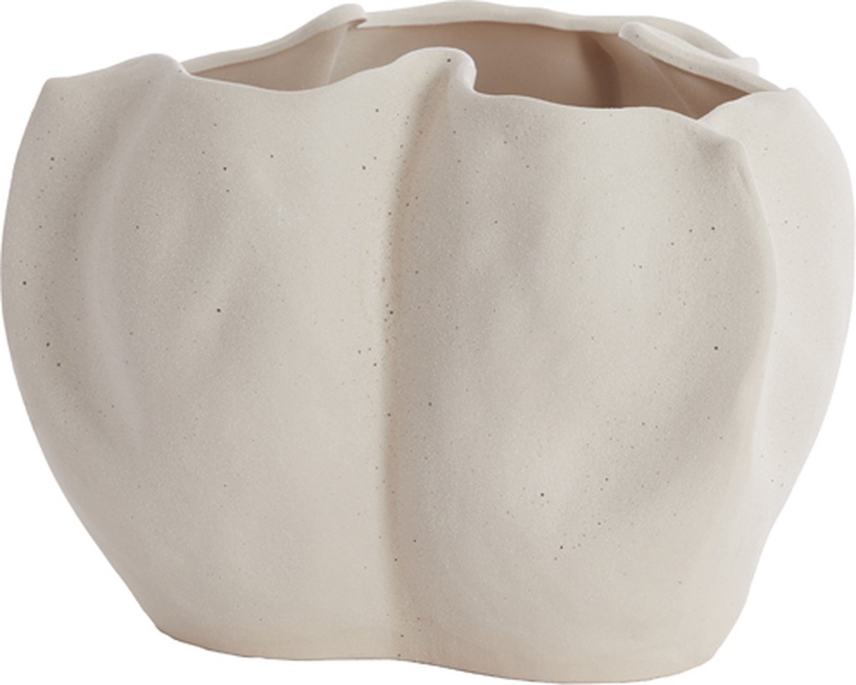 Vaas SANGULI - 33.5x33x22.5cm - Wit