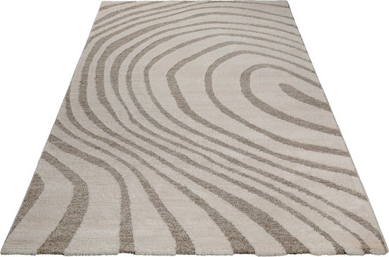 Wecon home - Laagpolig tapijt - Björn - 70% Polyester, 30% Polypropyleen - Dikte: 18mm