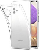 Samsung Galaxy A32 5G Hoesje backcover Shockproof siliconen Transparant
