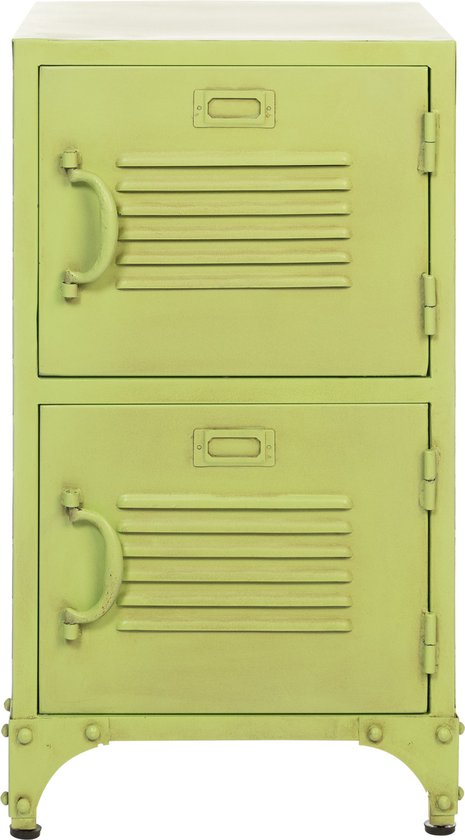 Lockerkast Groen - Locker Met 2 Deuren - Lockerkast metaal