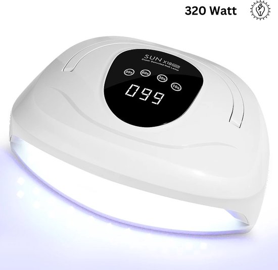 SUN Nageldroger - Professionele Nagel lamp - Krachtige LED UV Nagellamp - 320 Watt - Nieuw Model