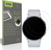 dipos FLEX 2x Screen Protector matte geschikt voor Samsung Galaxy Watch 6 44mm Beschermfolie 100% Schermdekking Case-Friendly