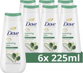 Bol.com Dove Advanced Care Verzorgende Douchegel - Hydrating Care - 24-uur lang effectieve hydratatiee - 6 x 225 ml aanbieding