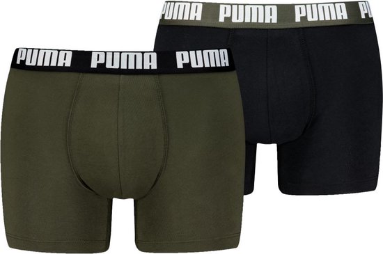 Puma Boxers Everyday Basic - Lot de 2 - Forest Night - Taille S