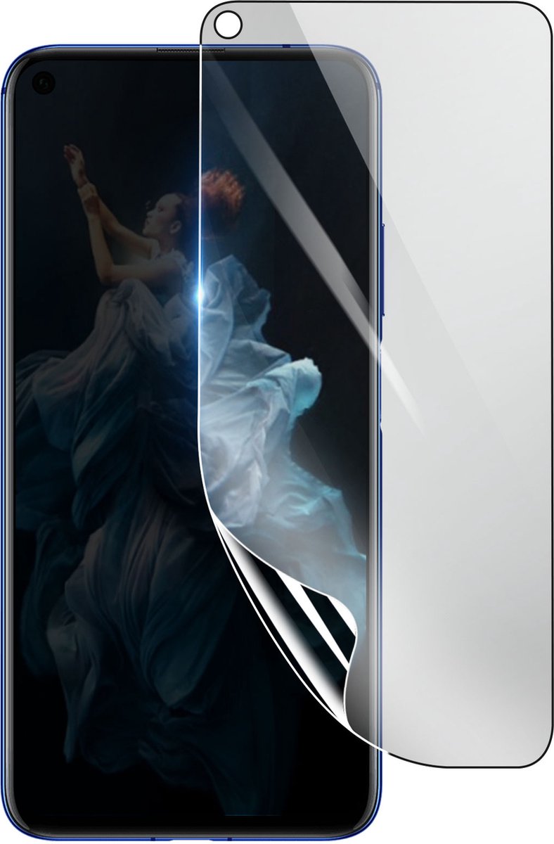 3mk, Geschikt voor Honor 20S, Schokbestendige Hydrogel Screenprotector, Transparant