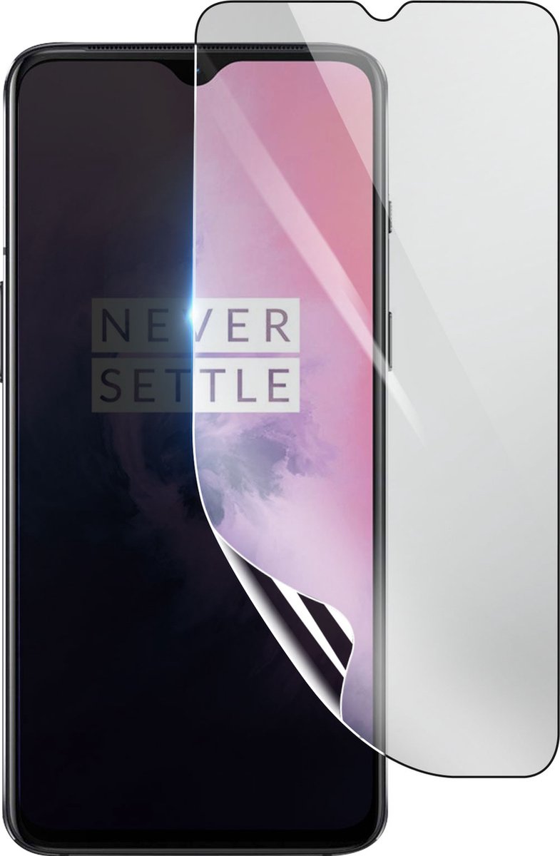 3mk, Geschikt voor Oneplus 7, Schokbestendige Hydrogel Screenprotector, Transparant