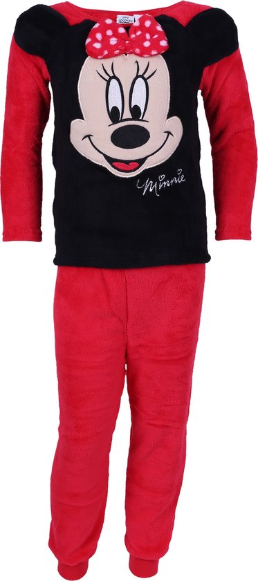Zwarte en rode Minnie Mouse pyjama DISNEY