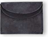 Portefeuille - portefeuille femme - portefeuille homme - cartes portefeuille - portefeuille femme petit - portefeuille petit - Porte-monnaie bleu foncé - portefeuille Blauw - 4E-1206
