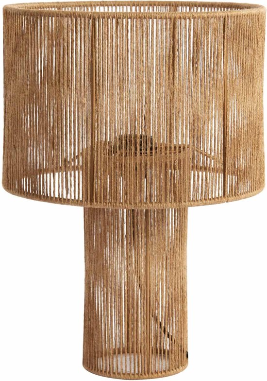Light & Living - Lampe de table Lavatera Natural - Faïence Naturel - 43x30x30cm (HxLxP)