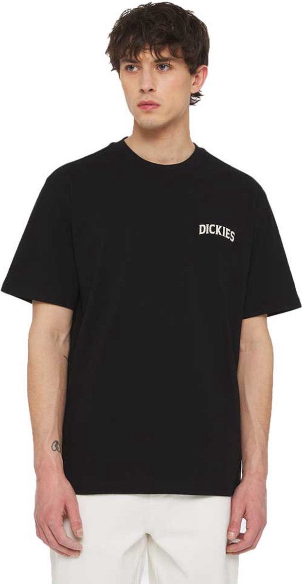 Dickies Elliston T-shirt Met Korte Mouwen L Man Zwart