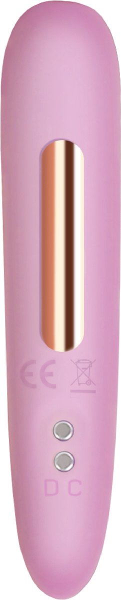 Goedkoopste Cupitoys® Bullet vibrator - 10cm - Lichtroze - 12 standen - Vibrators voor vrouwen en mannen - Sex toys voor vrouwen en mannen