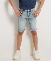 TerStal Jongens / Kinderen Europe Kids Slim Fit Jogg Jeans Bermuda Lichtblauw In Maat 140