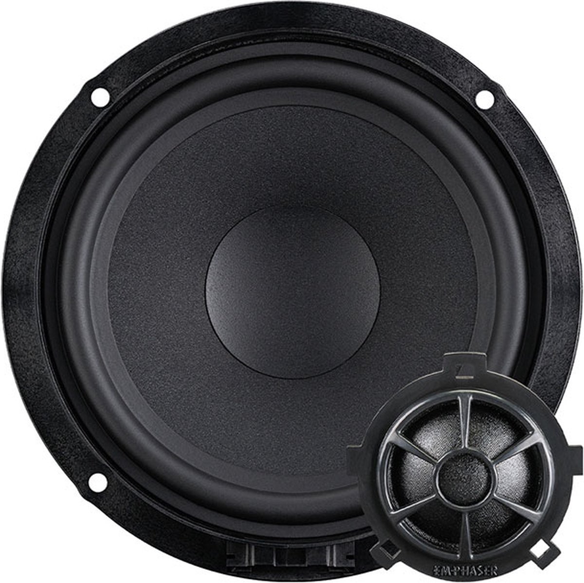 Emphaser EM-VWFX155 - Autospeakers - Pasklare speakers VW, Volkswagen, Seat, Skoda - Custom fit luidsprekers - 16cm 2 weg composet - 80 Watt RMS