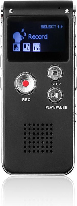 3 in 1 Voice recorder - Afluisterapparatuur - Afluisteren/Opnemen - Dictafoon - Audio Recorder