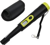 Bol.com vidaXL-Pinpointer-metaaldetector-met-LCD-scherm-zwart-en-geel aanbieding