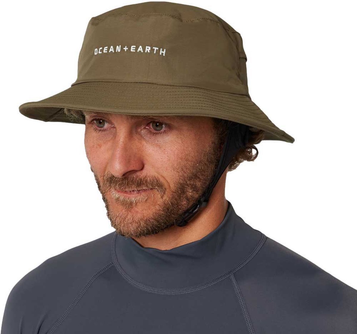 Ocean & Earth Bingin Soft Peak Surf Hoed Groen M