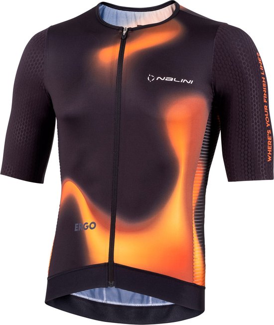 Nalini Maillot de cyclisme manches courtes homme - chemise de cyclisme Goud Zwart - LASER JERSEY Gold/Black - L