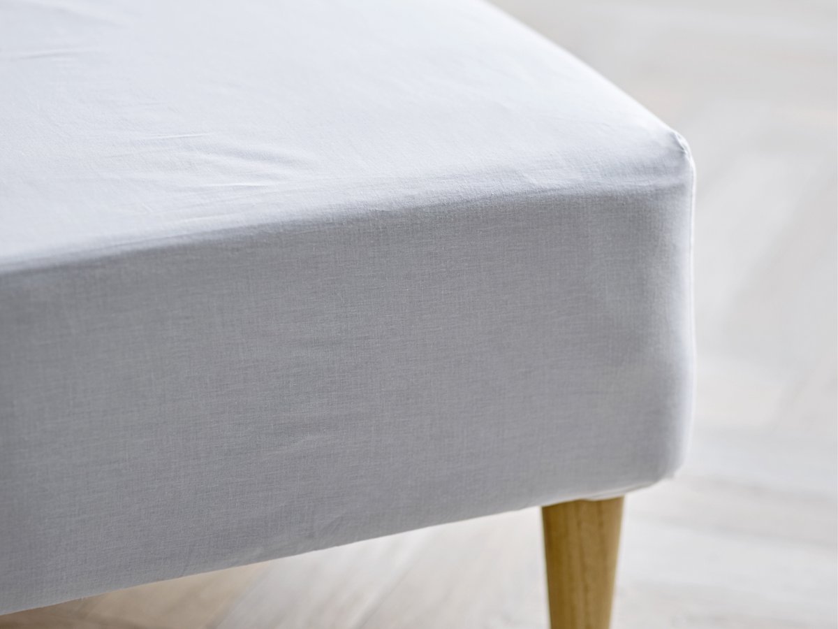 Södahl organic Calm Hoeslaken 140 x 200 x 30 cm White