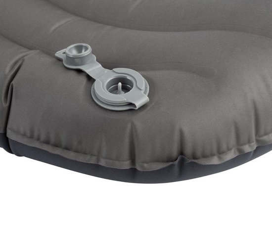 NOMAD® Air Pillow - Opblaasbaar Kussen - Donkerblauw Reiskussen - 37x28x8 cm - Slechts 90 Gram - Vliegtuig / Kampeerkussen Incl Hoes van Merkloos — afbeelding 2