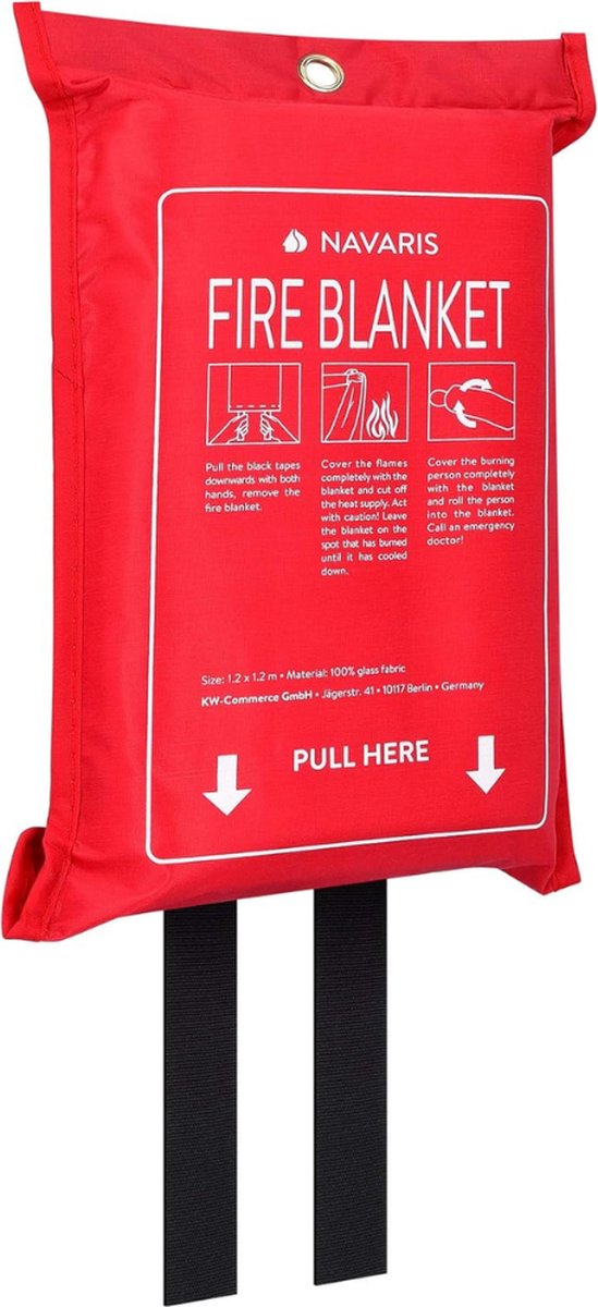 Blusdeken Voor In De Keuken - Gemakkelijk In Gebruik - 120x120 cm - Rood - 100% Garantie