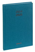 Brepols agenda 2024-2025 - RAW - Dagoverzicht - Blauw - 11.5 x 16.9 cm