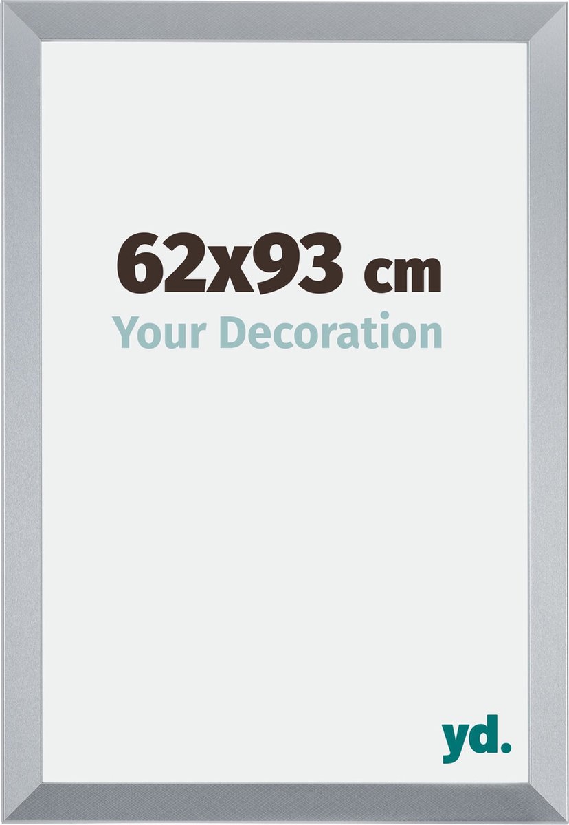 yd. Your Decoration - Fotolijst 62x93 cm - MDF - Zilver Glans - Catania