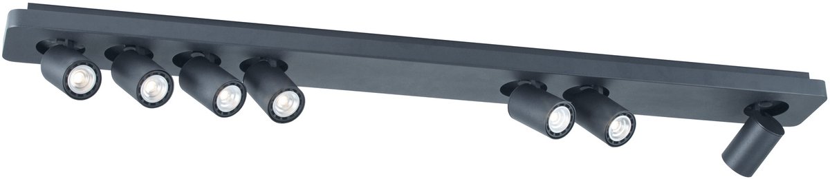 Nysit 7L B/B/B 7x4,5W GU10 dimmable LED incl.