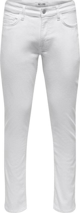 Only & Sons Jeans Onsloom Slim White Denim 6529 Jeans 22026529 White Denim Mannen