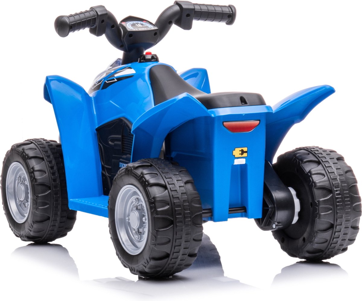 Eco Toys - Honda Elektrische Kinderquad - Blauw - Met Claxon & Gas Pedaal - Snelheid 2,8 km/u - Vanaf 18 Maanden - Max. 25 kg — afbeelding 6