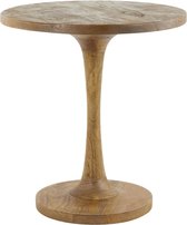 Light & Living Bijzettafel Bicaba - Hout - Ø50cm - Landelijk