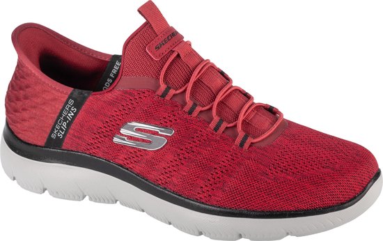 Skechers Slip-Ins: Summits - Key Pace 232469-RDBK, Homme, Rouge, Baskets pour femmes, taille: 42