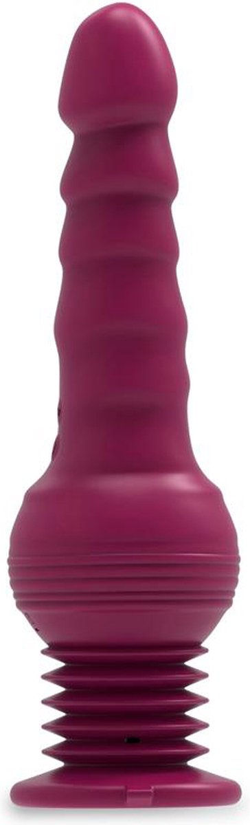Goedkoopste ACTION - Rocket - Stotende Anaal Vibrator - Extra Krachtig - Vibrator Voor Vrouwen en Mannen - Sterke Zuignap - Vibrerende Anaal Dildo - Paars