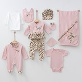 Baby newborn 5-delige kleding set meisjes - Newborn kleding set - Newborn set - Babykleding - Babyshower cadeau - Kraamcadeau