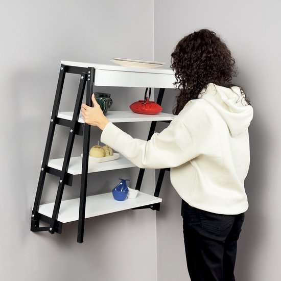 Opvouwbare Wandmontage Tafel Massief Houten Wandtafel Eettafel Opvouwbare Computer Bureau Leren Tafel Wandmontage Vouwtafel Studie Bureau Grootte Optioneel