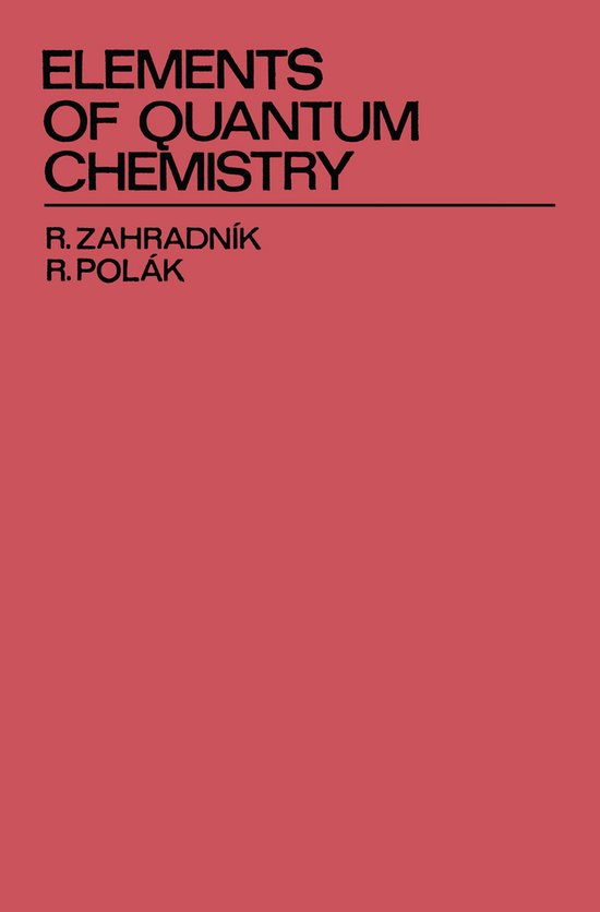 Elements of Quantum Chemistry - cover