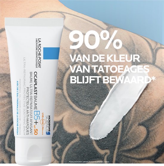 La Roche-Posay Cicaplast Balsem B5 SPF50 - Ondersteunt herstel - Vermindert Geïrriteerd Gevoel - Alle huidtypes - 40ml