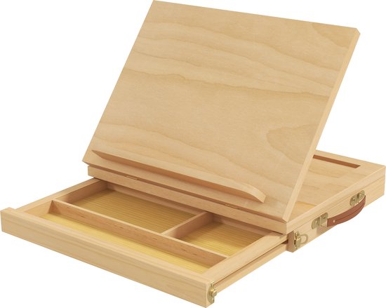 Vinsetto - tafelezel - 1 lade - 3 vakken - massief hout