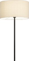 Lumidora Vloerlamp 31269 - REGINA - E27 - Zwart - Beige - Metaal - ⌀ 45 cm