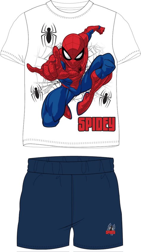 Marvel Spiderman 2-delige Katoenen pyjamaset-maat 116