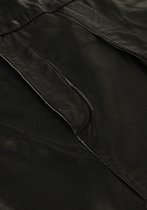 My Essential Wardrobe 12 The Leather Shorts Dames - Korte Broek - Zwart - Maat 36