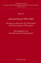 Edmund Husserl 1859 - 2009