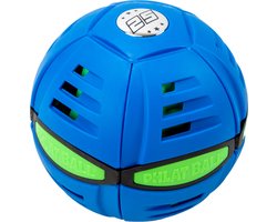 Goliath Phlat Ball Classic Blauw - Vang- en werpspel - Gooi een schijf, vang een bal! - 25 jaar editie!
