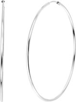 Lucardi - Boucles d'oreilles en argent 70mm