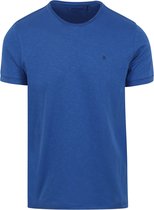 No Excess - T-Shirt Slubs Blauw - Heren - Maat XL - Regular-fit