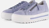 Gabor Sneakers blauw Suede - Dames - Maat 38.5