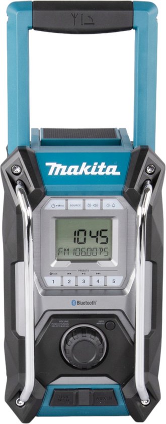 Makita MR002GZ Accu Bouwradio FM/AM Bluetooth 12V - 230V Basic Body