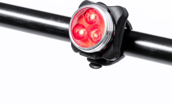 Fietsverlichting - Fietslampje - Koplamp fiets - Achterlicht - LED lampje - USB oplaadbaar - 2 stuks - Rood/wit — afbeelding 4