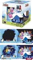 ABYstyle Adventure Time Mug à changement de Heat - King des glaces et princesses (Divers) Nouveau