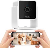 Huisdiercamera - Hondencamera Bewegingssensor Ophangbaar - Babyfoon Met Camera En App - 360 Graden - Nachtzicht - Met Filmfunctie
